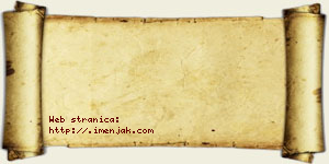 Miljana Tasojević vizit kartica